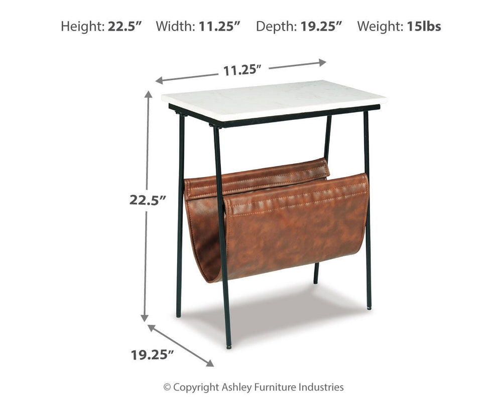 Etanbury Accent Table - Dark Brown (4)
