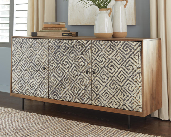 Kerrings Accent Cabinet - Dark Brown (2)