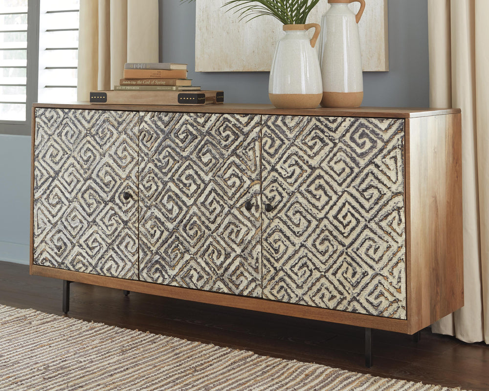 Kerrings Accent Cabinet - Dark Brown (2)