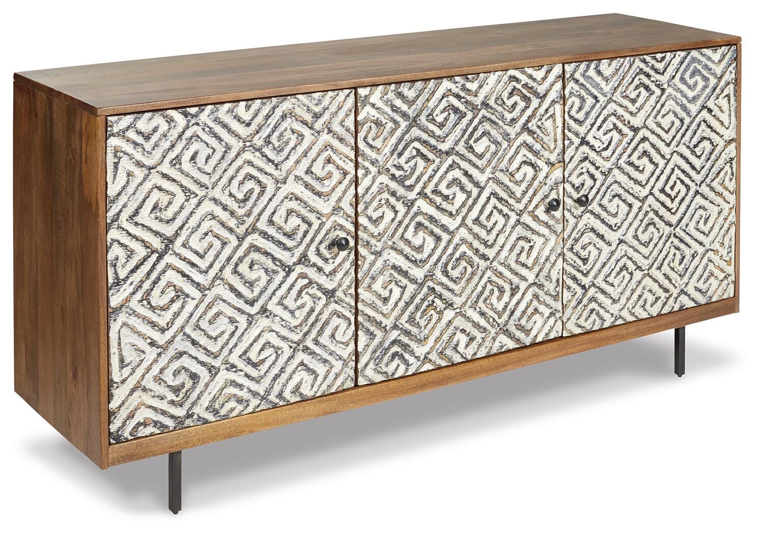 Kerrings Accent Cabinet - Dark Brown (1)