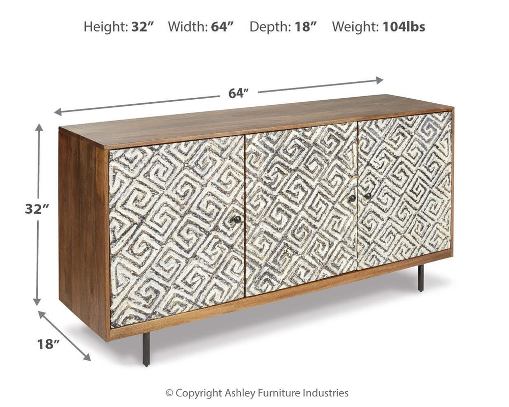 Kerrings Accent Cabinet - Dark Brown (4)