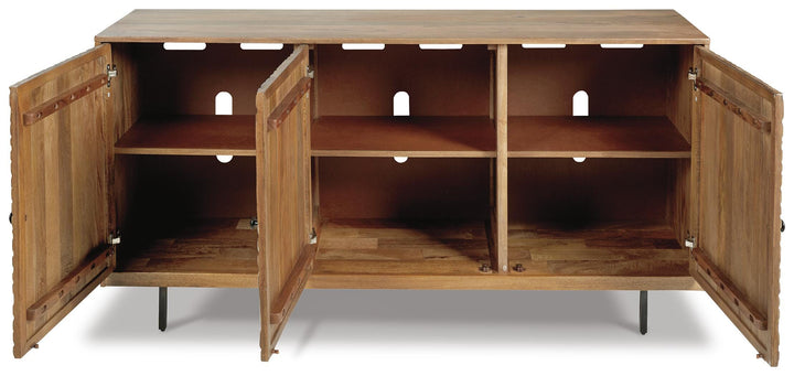 Kerrings Accent Cabinet - Dark Brown (5)