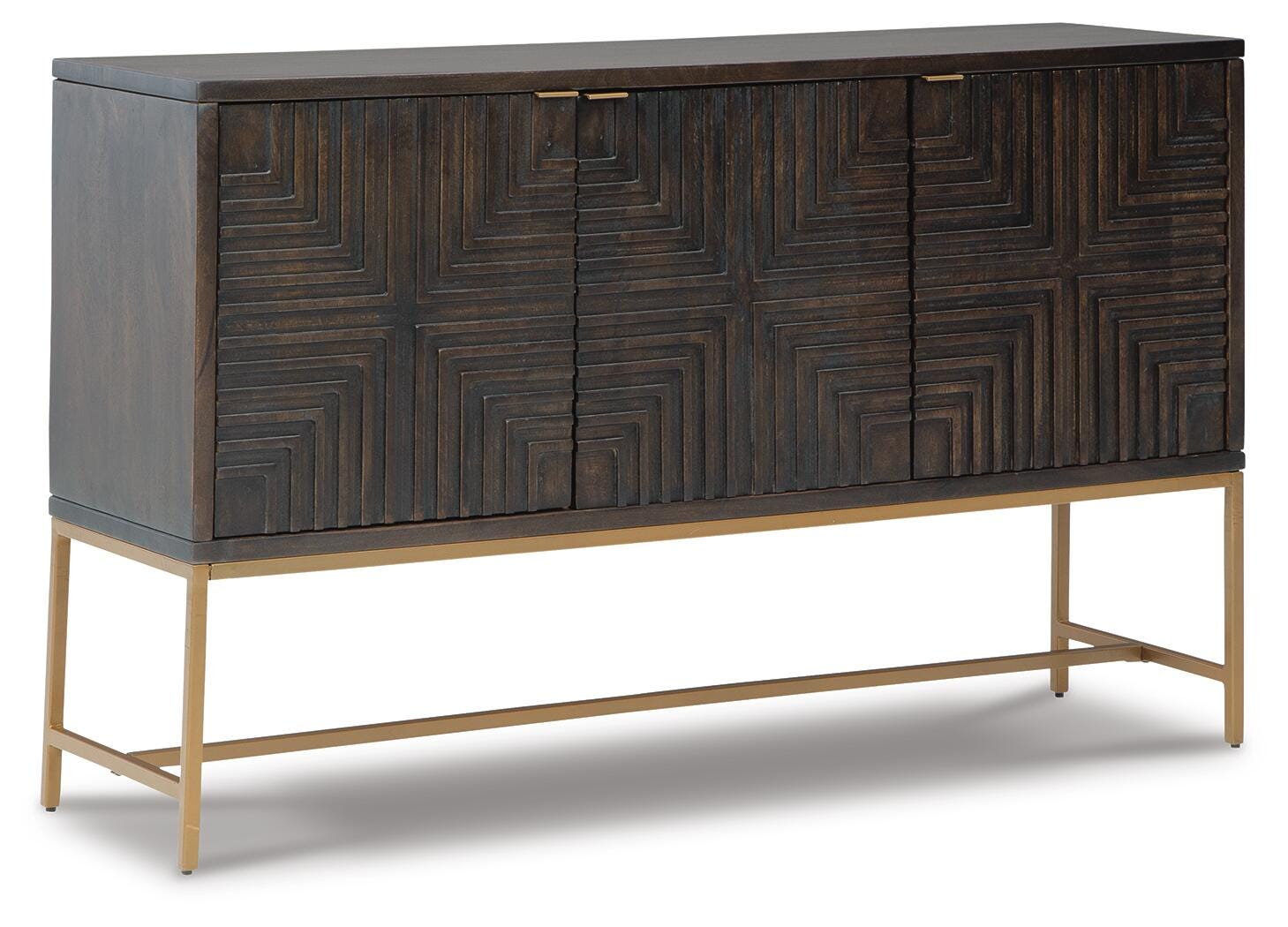 Elinmore Accent Cabinet - Dark Brown (1)