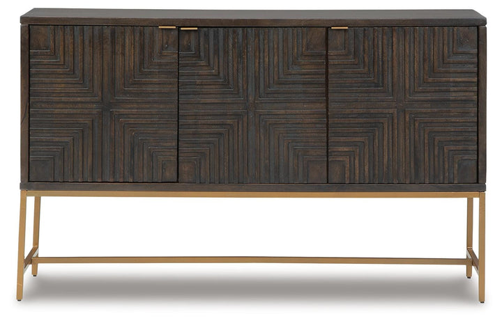 Elinmore Accent Cabinet - Dark Brown (3)