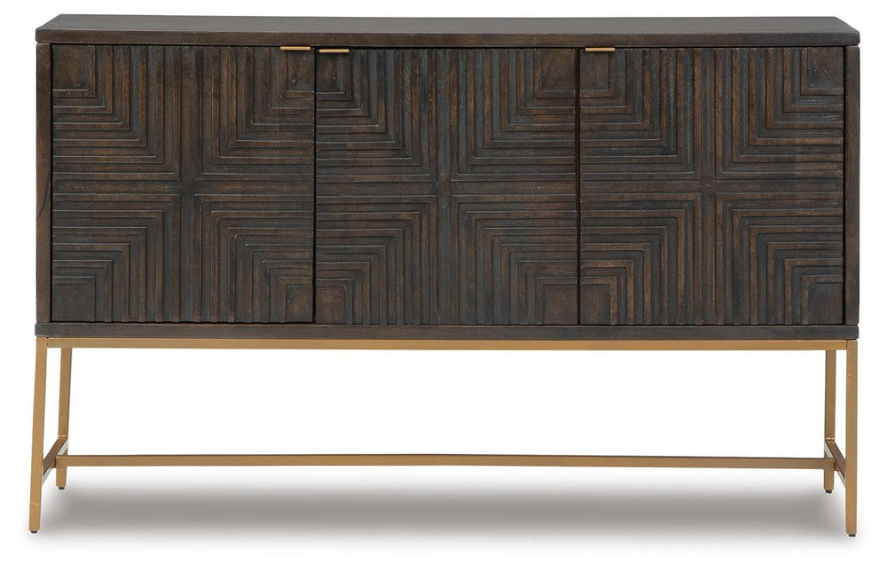 Elinmore Accent Cabinet - Dark Brown (3)