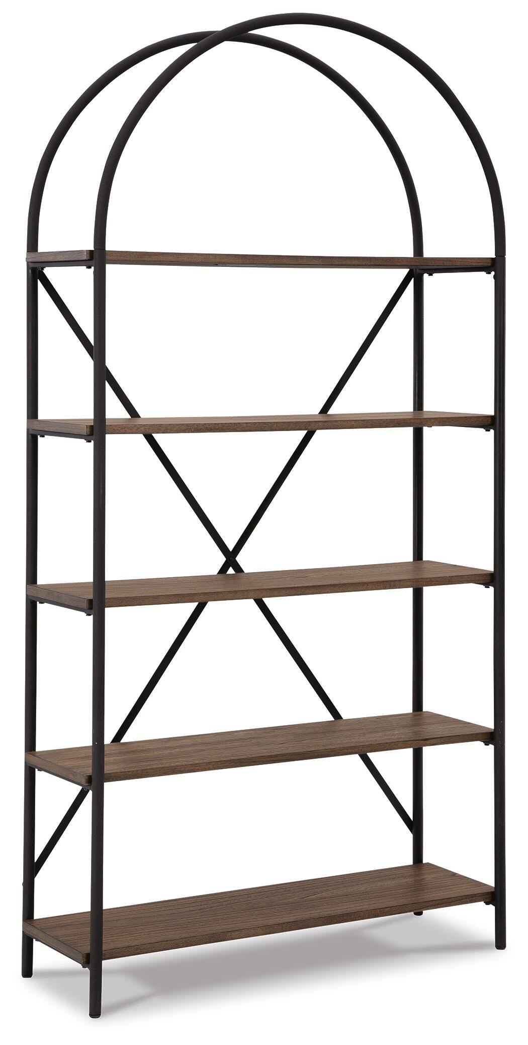Galtbury Bookcase - Dark Brown (1)