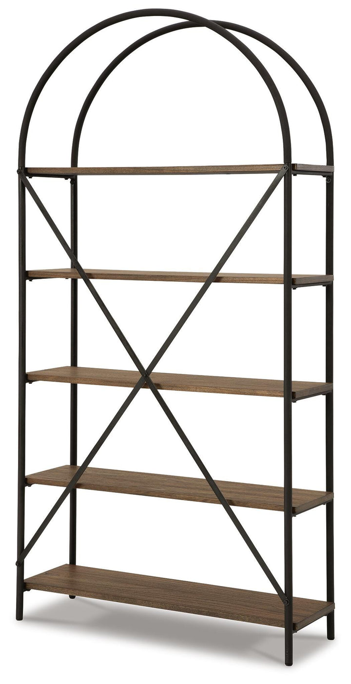 Galtbury Bookcase - Dark Brown (4)