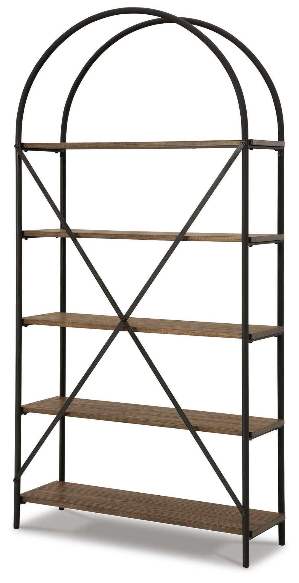 Galtbury Bookcase - Dark Brown (4)