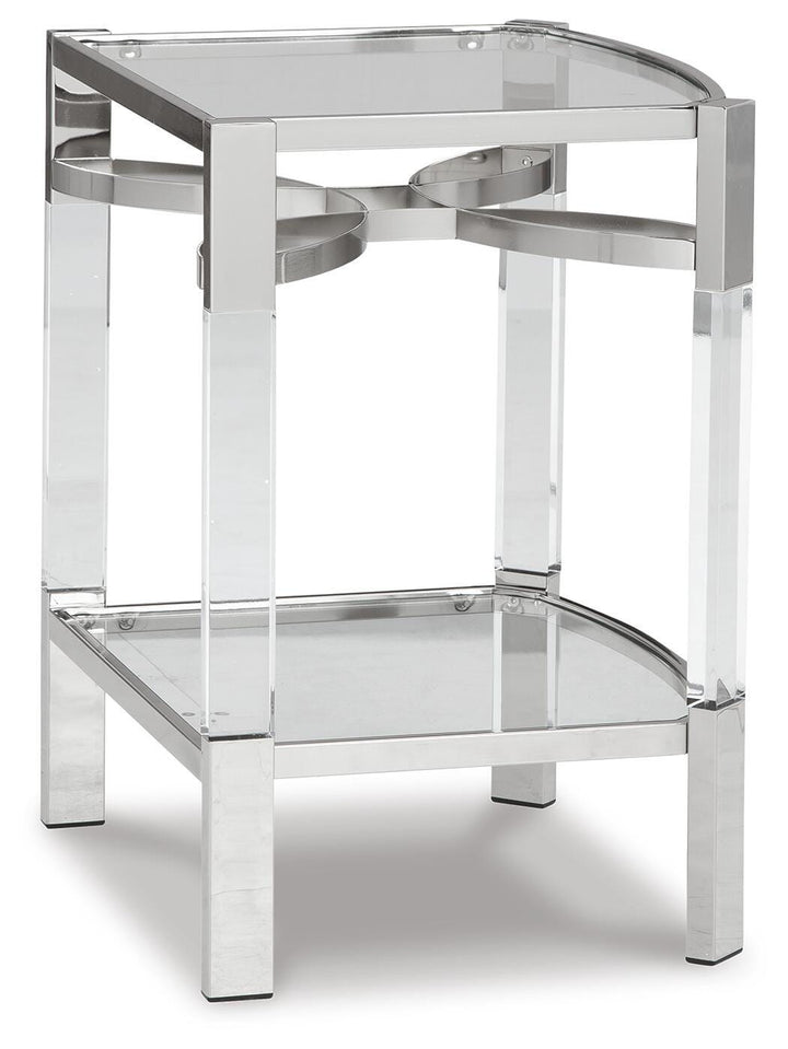 Chaseton Accent Table - Pearl Silver (3)
