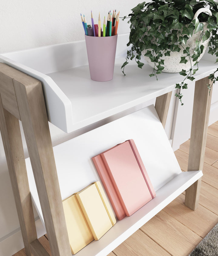 Blariden Small Bookcase - White (8)