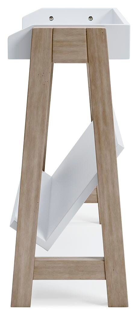 Blariden Small Bookcase - White (7)