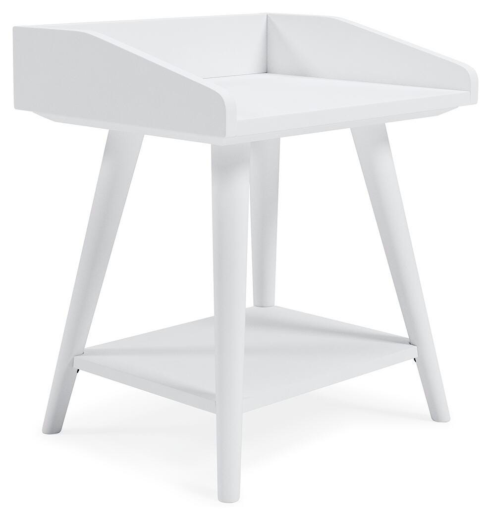Blariden Accent Table - White (1)