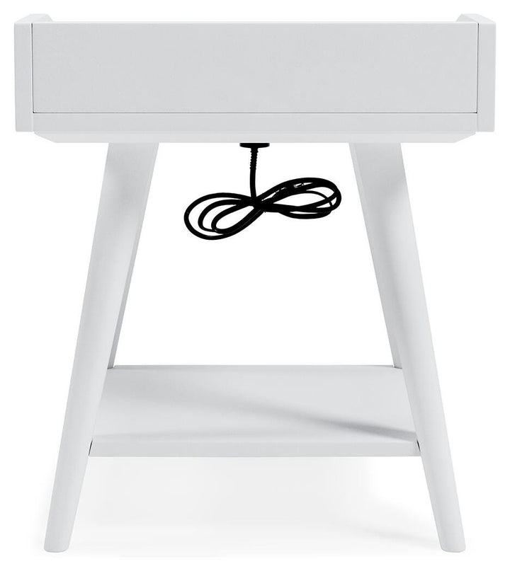 Blariden Accent Table - White (6)