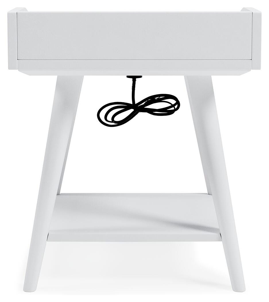 Blariden Accent Table - White (6)