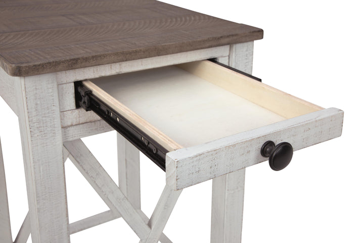 Adalane Accent Table - White (6)