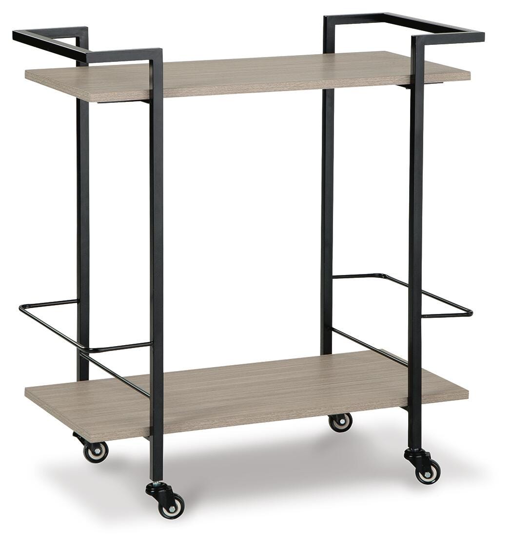 Waylowe Bar Cart - Dark Brown (1)