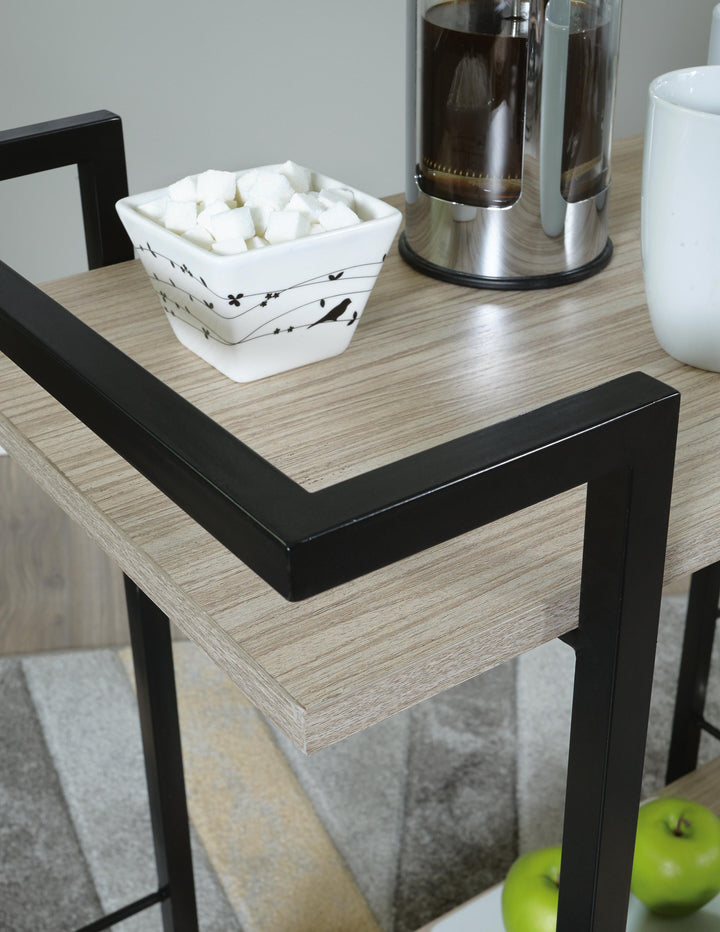 Waylowe Bar Cart - Dark Brown (5)