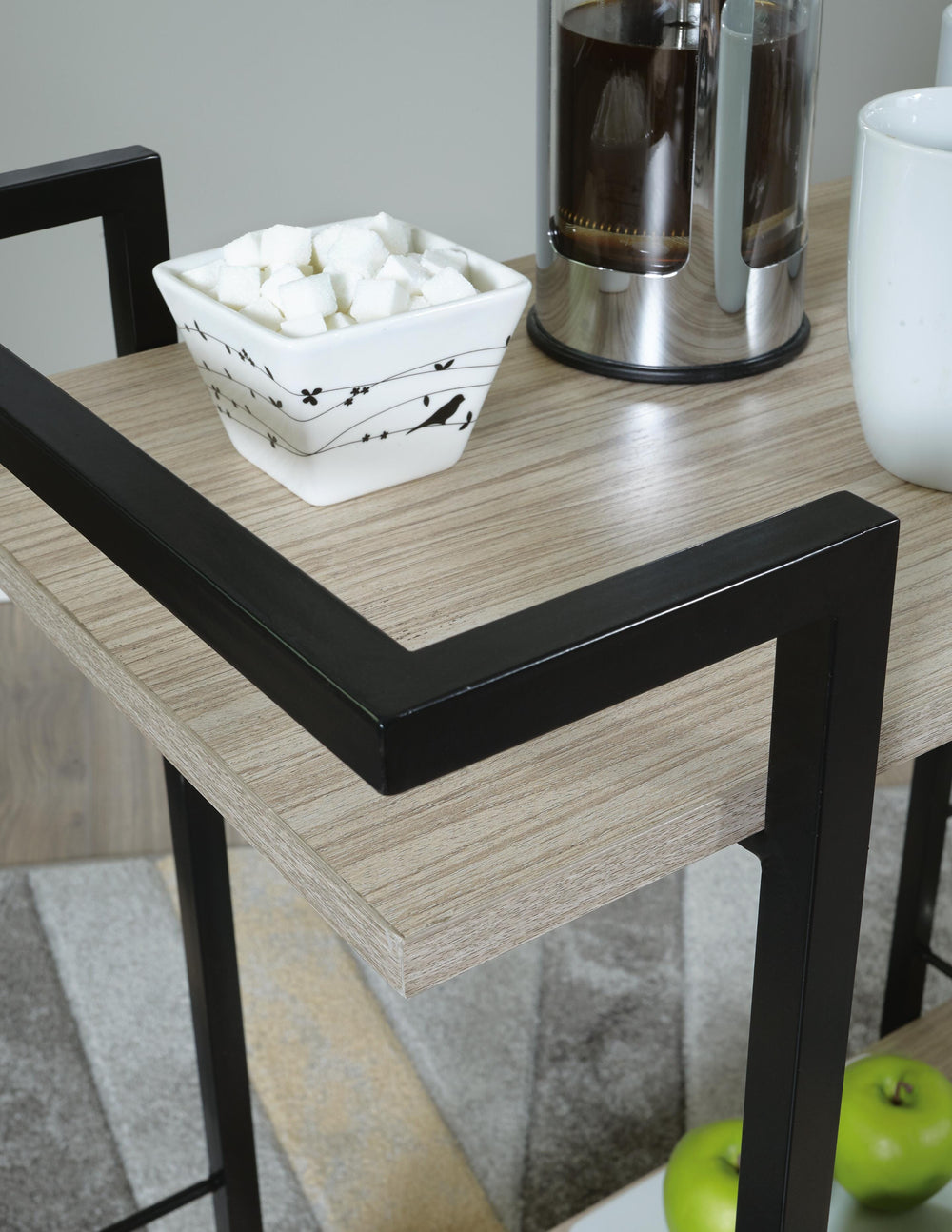 Waylowe Bar Cart - Dark Brown (5)