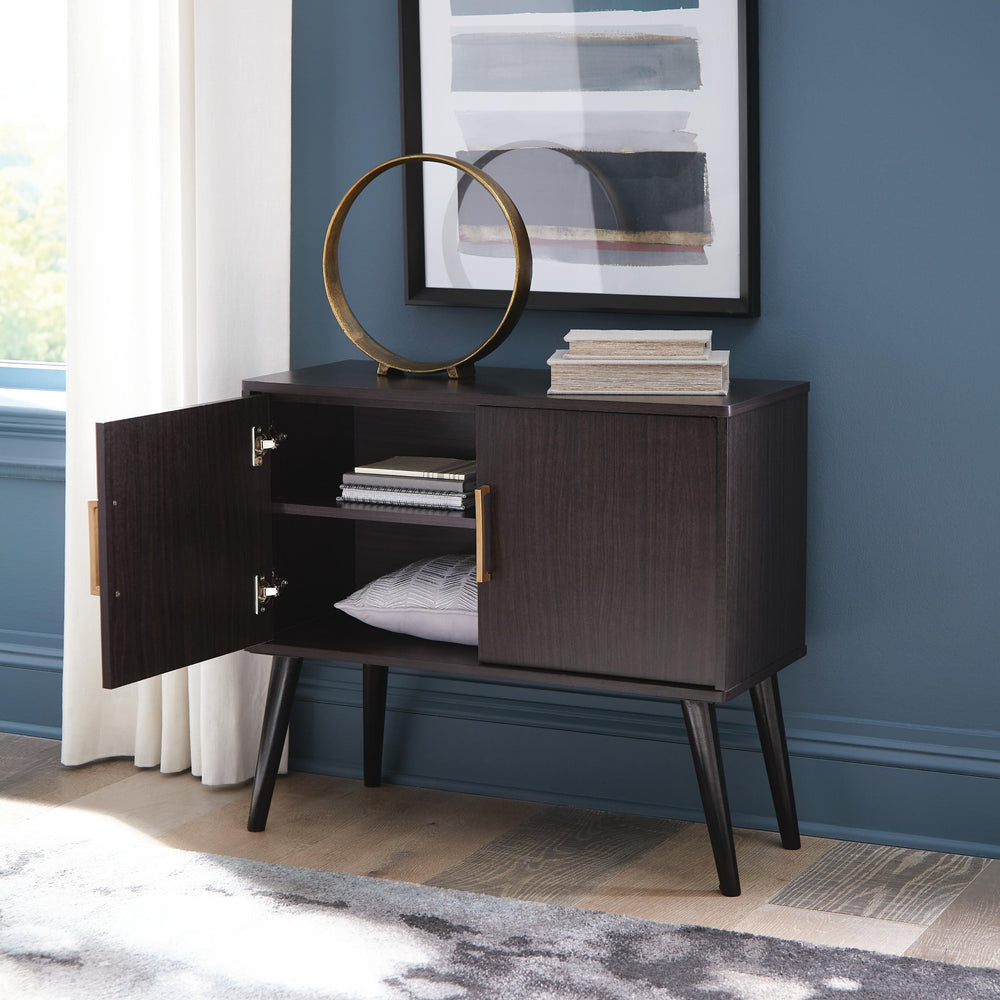 Orinfield Accent Cabinet - Dark Brown (6)