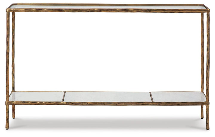 Ryandale Console Sofa Table - Dark Brown (3)