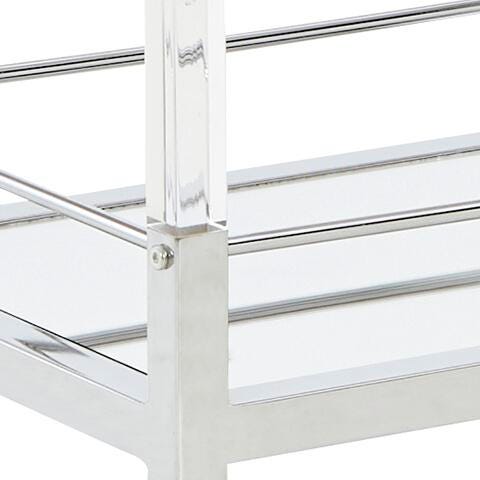 Chaseton Bar Cart - Pearl Silver (5)