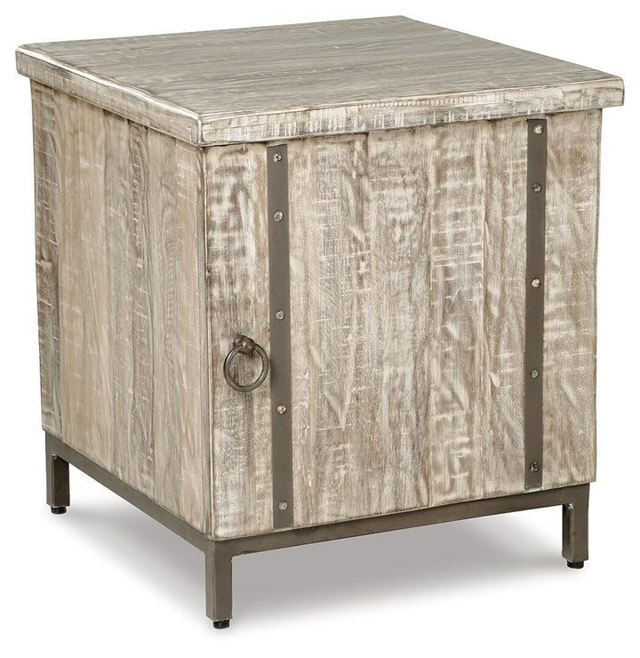 Laddford Accent Cabinet - Light Brown (1)