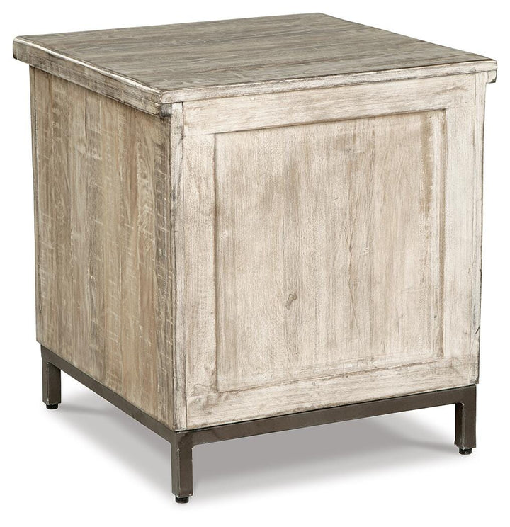Laddford Accent Cabinet - Light Brown (6)