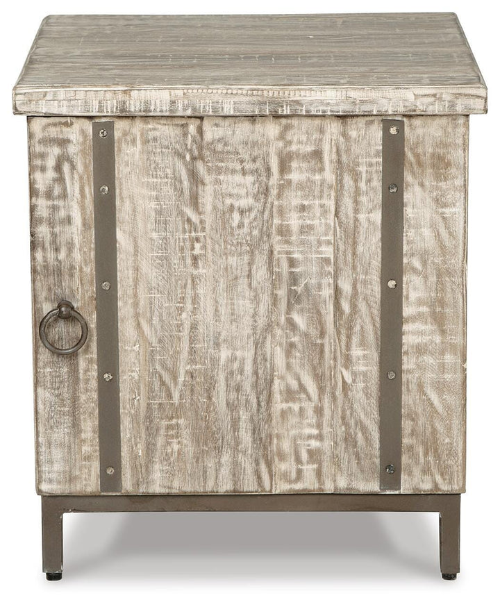 Laddford Accent Cabinet - Light Brown (4)