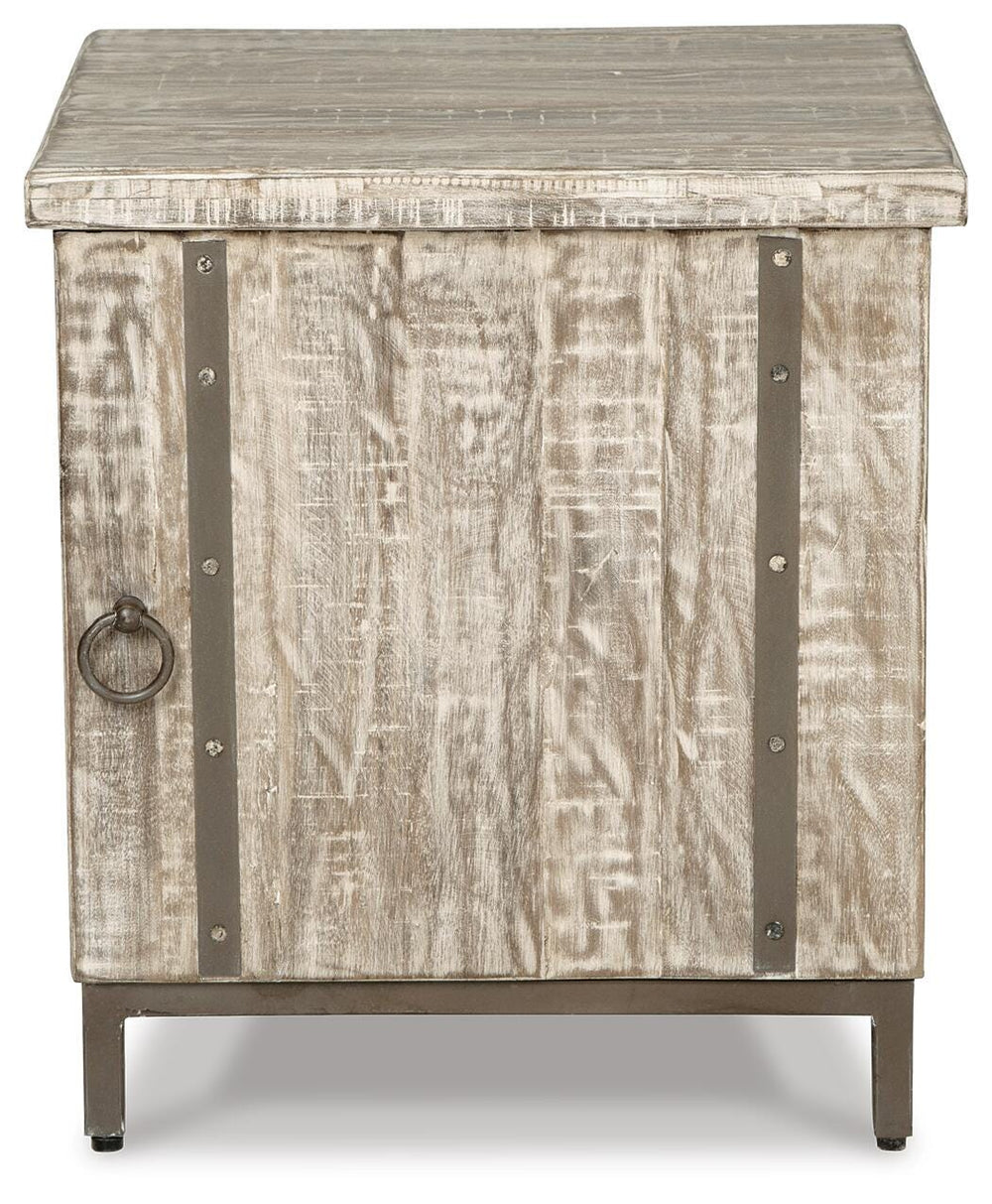 Laddford Accent Cabinet - Light Brown (4)