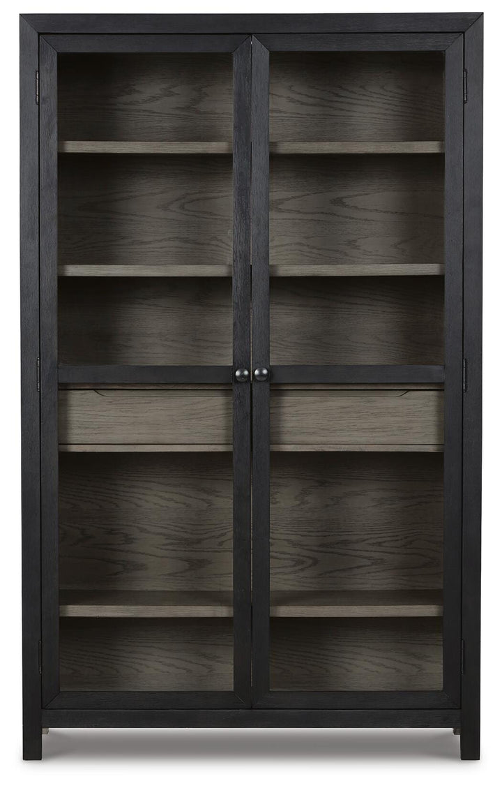 Lenston Accent Cabinet - Black/Gray (4)