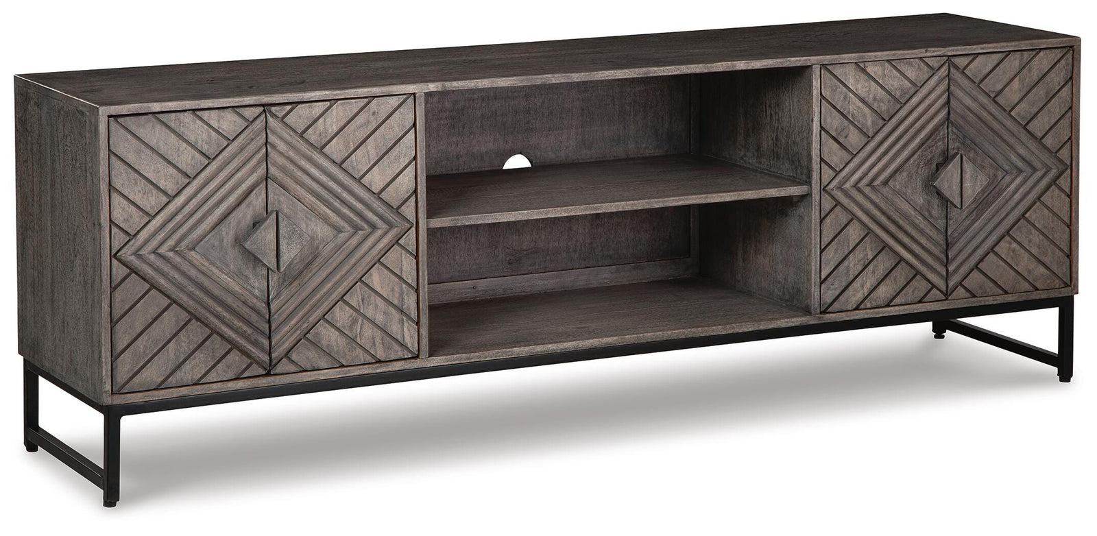 Treybrook Accent Cabinet - Dark Gray (1)