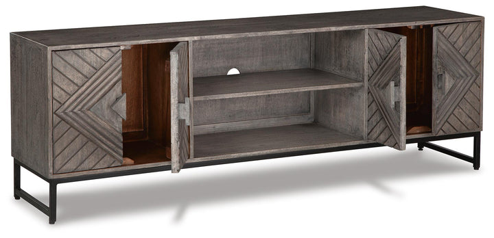 Treybrook Accent Cabinet - Dark Gray (3)