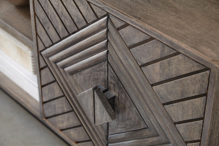 Treybrook Accent Cabinet - Dark Gray (8)