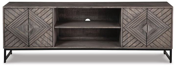 Treybrook Accent Cabinet - Dark Gray (4)