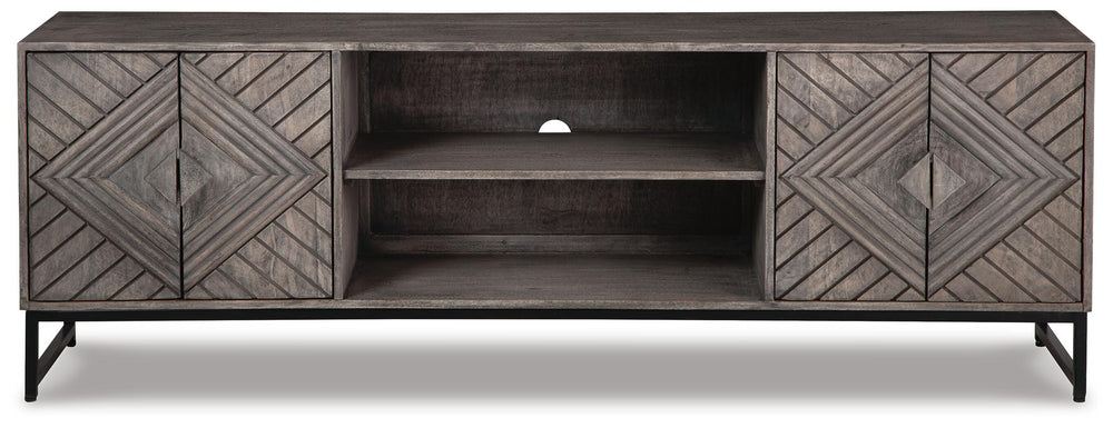 Treybrook Accent Cabinet - Dark Gray (4)