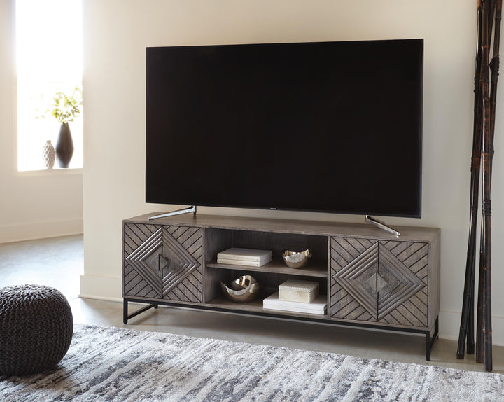 Treybrook Accent Cabinet - Dark Gray (7)