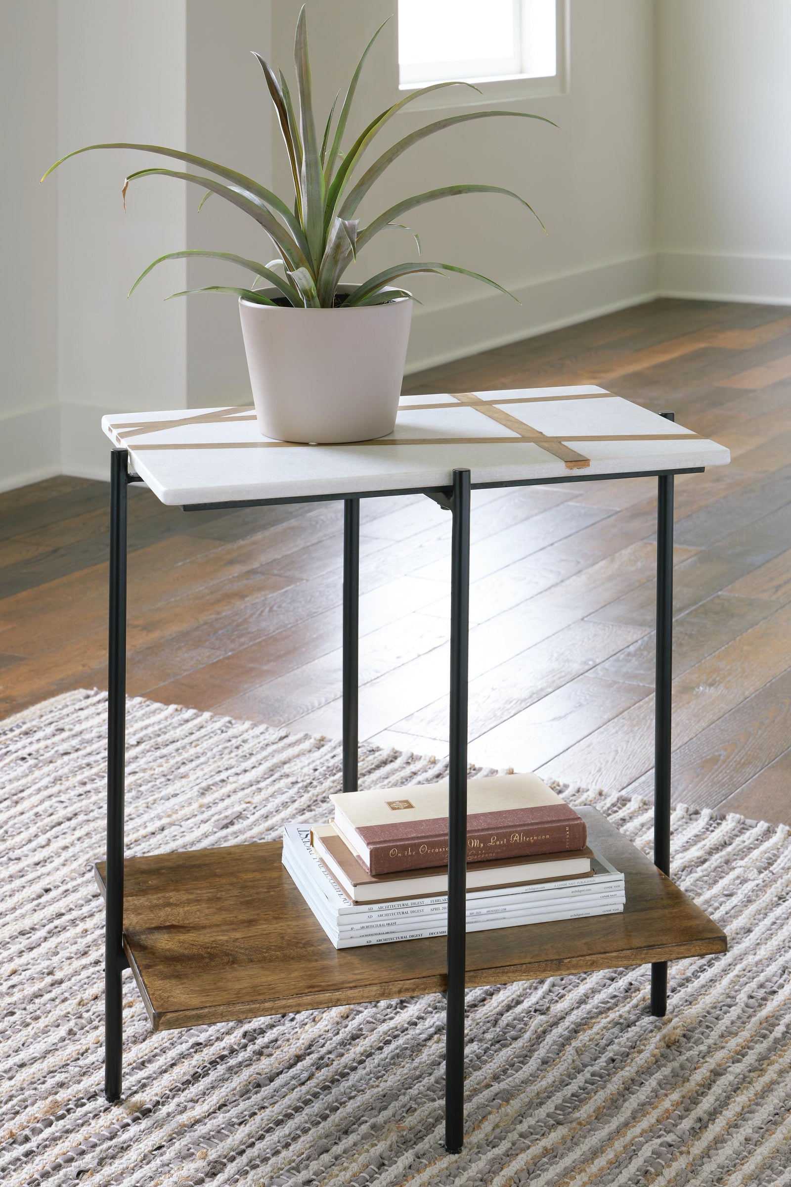 Braxmore Accent Table - Light Brown (2)
