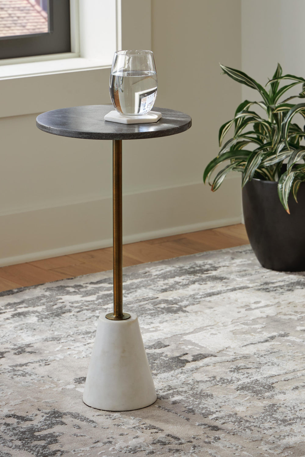 Caramont Accent Table - Black (2)