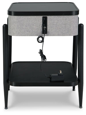Jorvalee Accent Table with Speaker