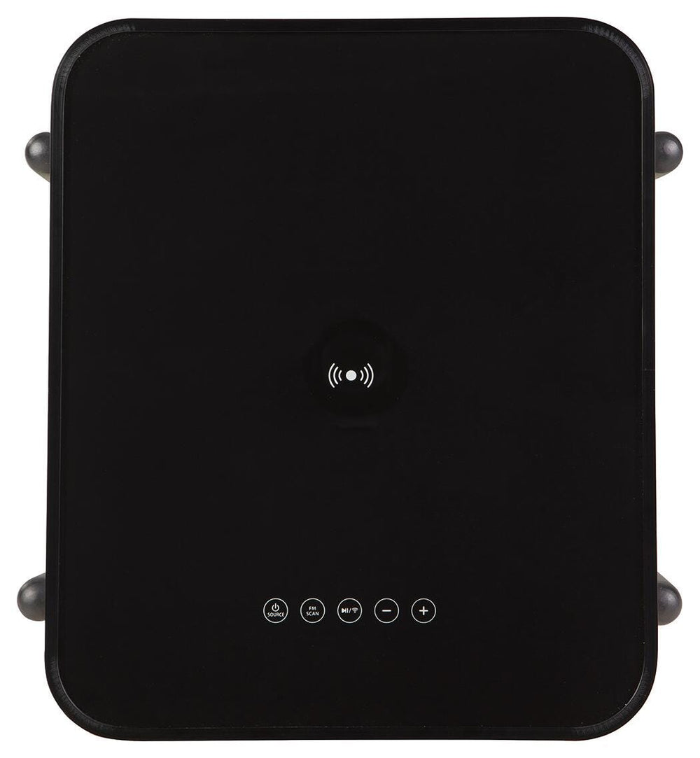 Jorvalee Accent Table with Speaker - Dark Gray (6)