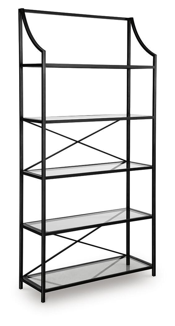 Dakerwell 72" Bookcase - Black (1)