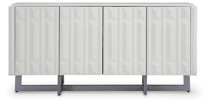 Ornawel Accent Cabinet - White (4)