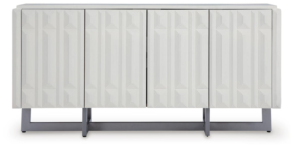Ornawel Accent Cabinet - White (4)