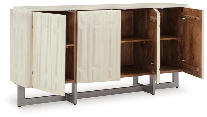 Ornawel Accent Cabinet - White (3)