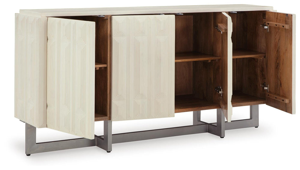 Ornawel Accent Cabinet - White (3)