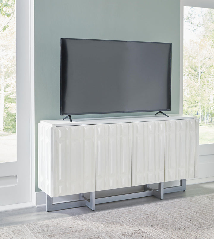 Ornawel Accent Cabinet - White (6)