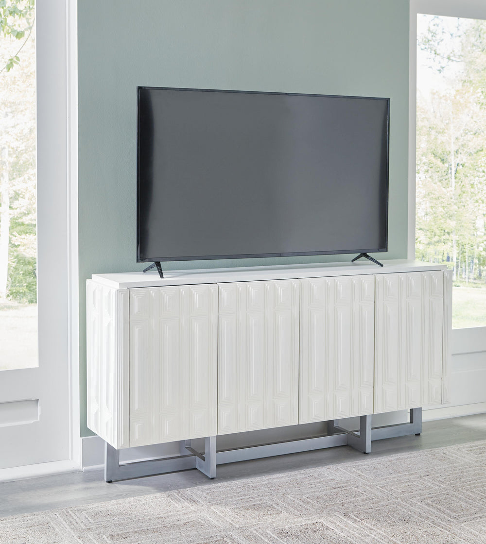 Ornawel Accent Cabinet - White (6)