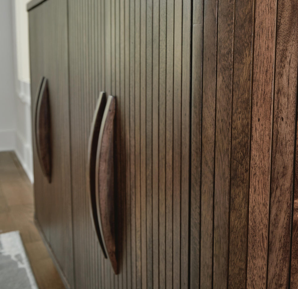 Amickly Accent Cabinet - Dark Brown (8)