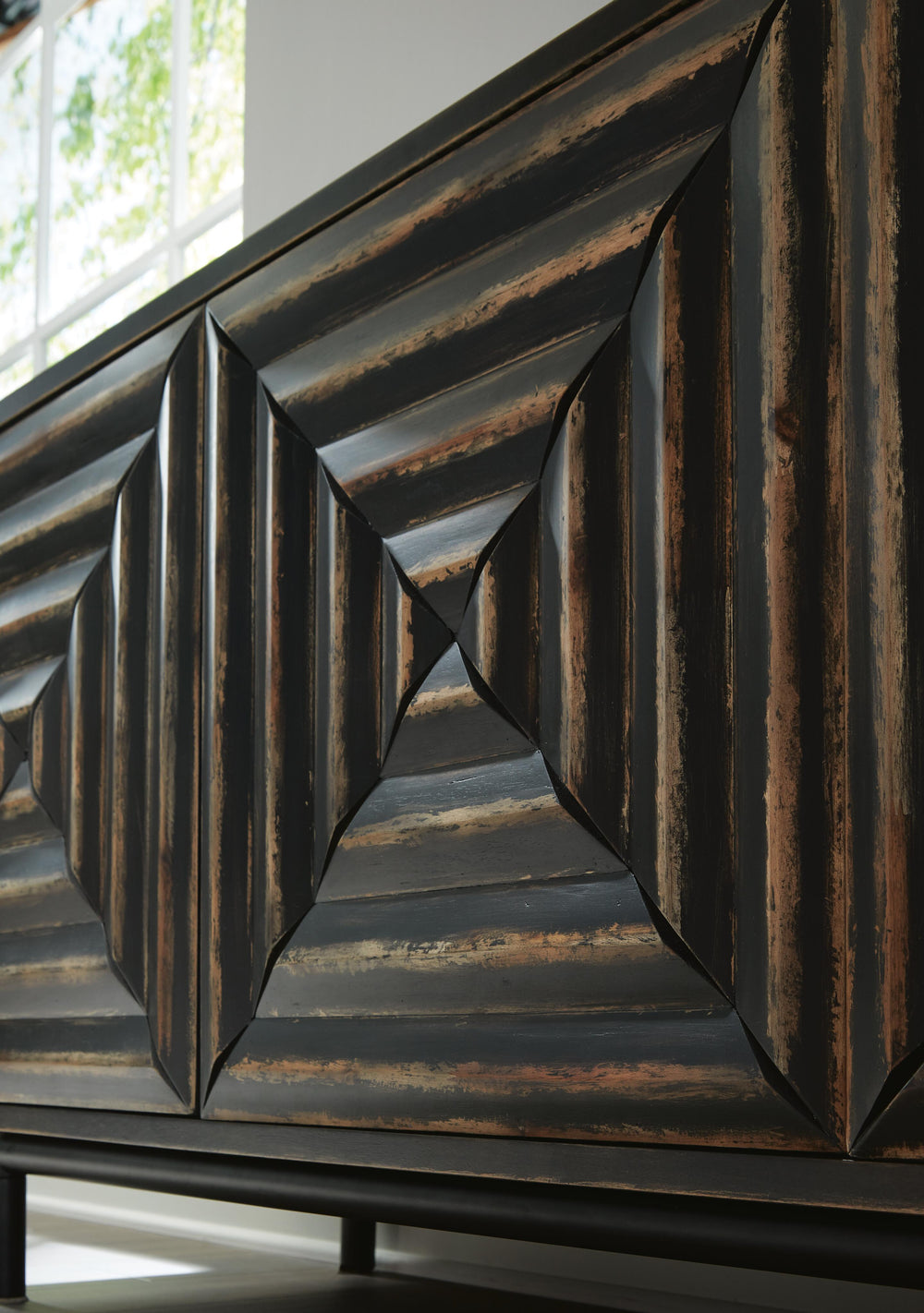 Fair Ridge Accent Cabinet - Black (7)