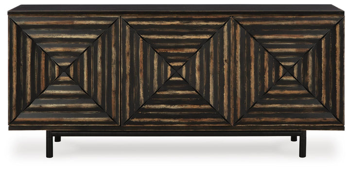 Fair Ridge Accent Cabinet - Black (4)